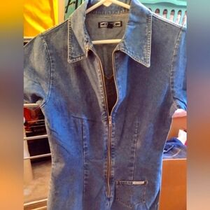 Guess denim dress size small